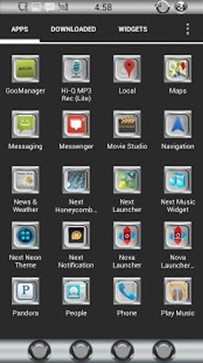 Giniro Launcher adw,apex,nova截图7