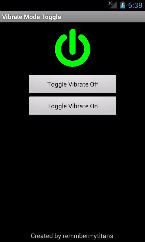 Vibrate Mode Toggle!截图3