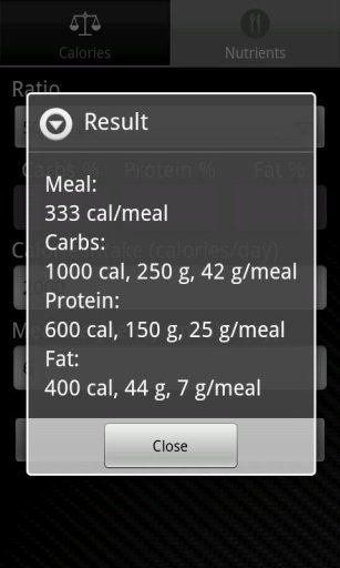 Caloric Balancer截图6