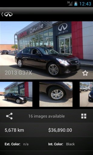 Oakville Infiniti Nissan截图7