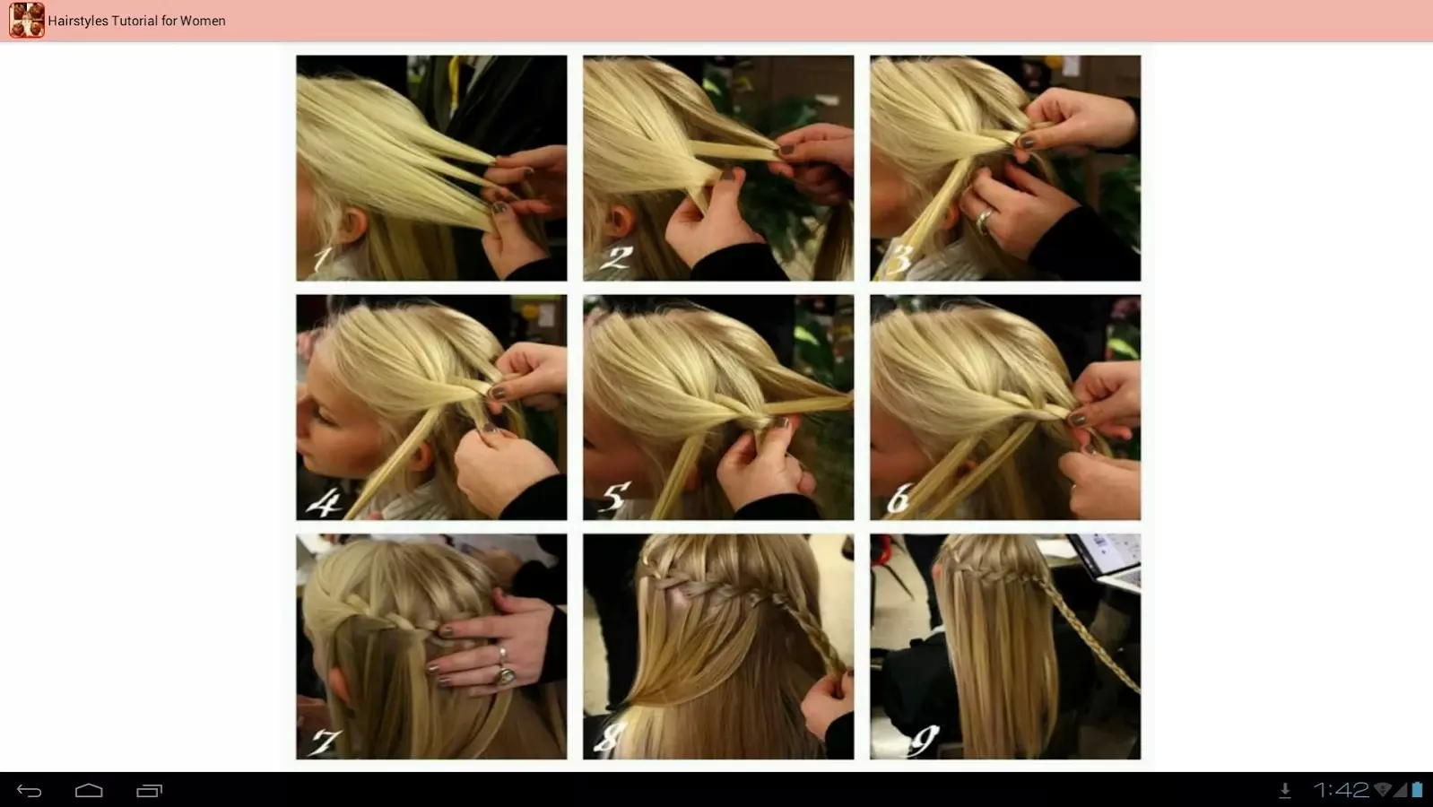 Hairstyles Tutorial for Women截图2