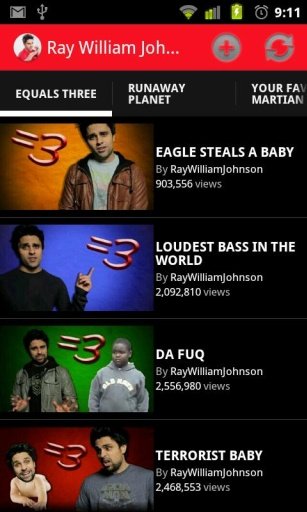 Ray William Johnson App截图2