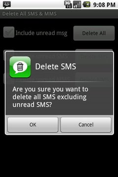 Clear All SMS &amp; MMS (Free)截图