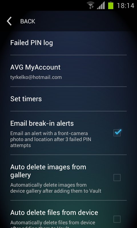 AVG Vault – Hide, Store...截图6