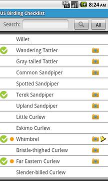 US Birding Checklist (demo)截图