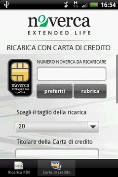 Ricarica SIM截图
