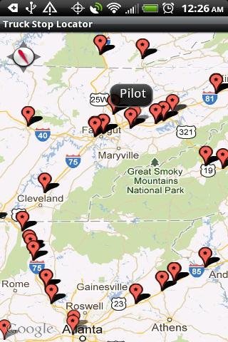 Truck Stop Locator截图2