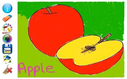 Coloring Fruits &amp; Vegetables截图9