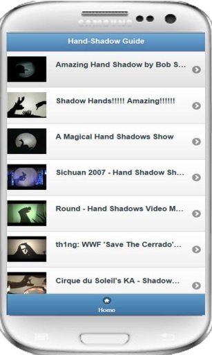 Hand-Shadow Guide (VDO)截图3