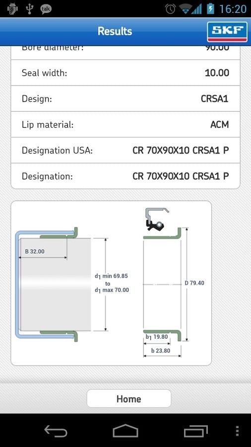 SKF Seal Select截图2