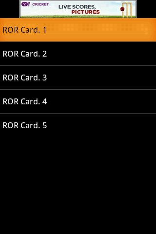 ROR Cards Free截图1