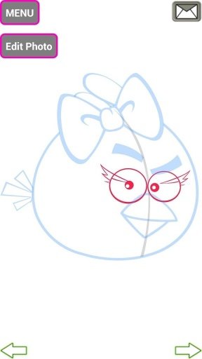 Draw Color Angry Birds截图3