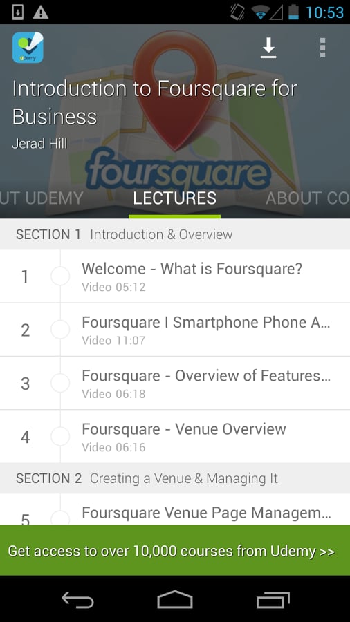 Foursquare Business Course截图11