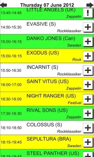 Sweden Rock Quick Listings截图1