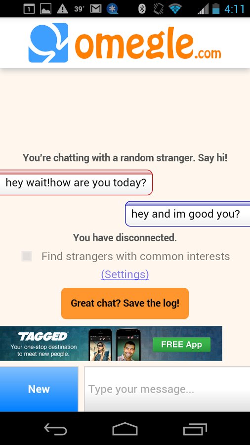 Omegle App Free截图2