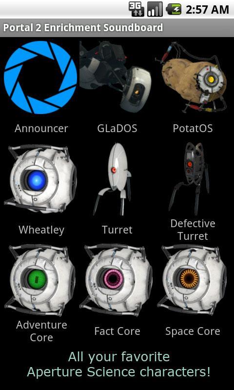 Portal 2 Enrichment Soundboard截图1