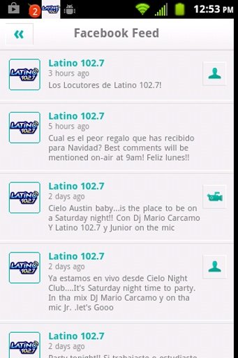 Latino 102.7 Mas Exitos截图3