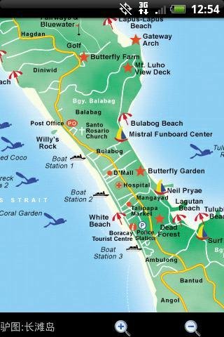 长滩岛导游图截图1