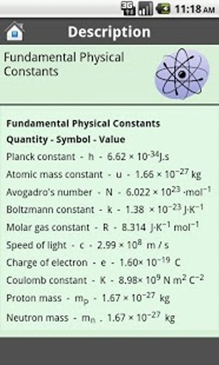 Physics Formulas (Free)截图8