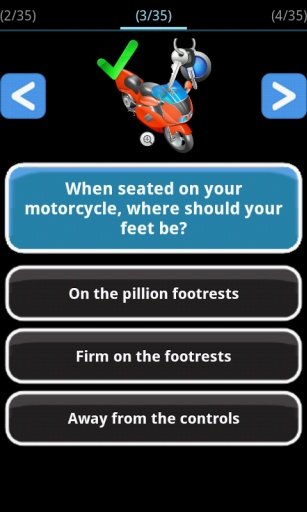 NZ Motorcycle Driver Test Lite截图3