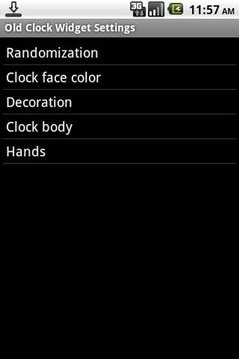 Old Clock Widget 3x3截图