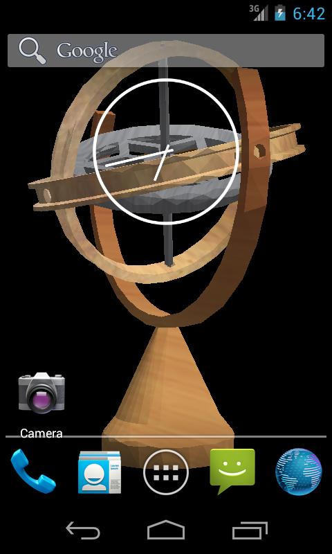 3D Gyroscope Simulation LWP Fr截图4