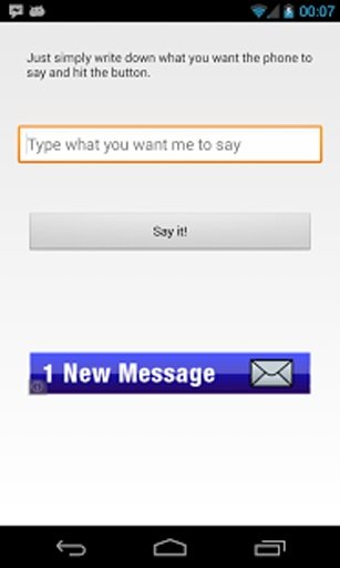 Say It! - Let your phone speak截图6