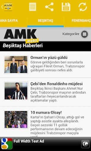 AMK Gazetesi Droid截图7