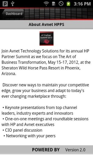 Avnet’s HP Partner Summit截图2