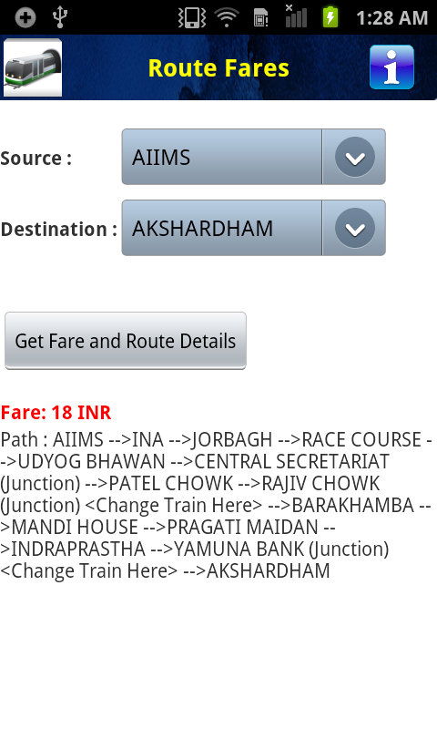 Delhi Metro Guide截图3