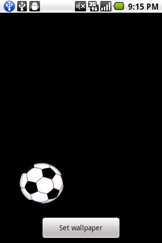 Soccer Live Wallpaper!截图2