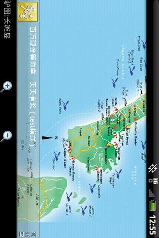 长滩岛导游图截图2