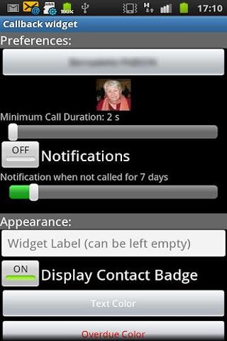 Call Reminder Widget截图5