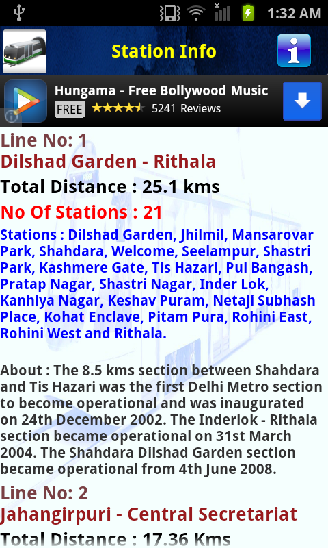 Delhi Metro Guide截图5