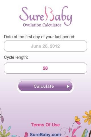 Ovulation Calculator: SureBaby截图3