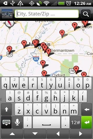 Truck Stop Locator截图1
