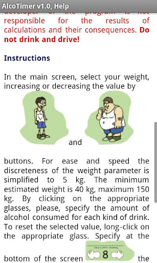 Blood Alcohol Calculator+TIMER截图2