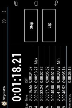 Simple Stop Watch &amp; Timer截图