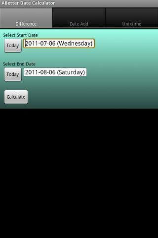 A Better Date Calculator FREE截图1