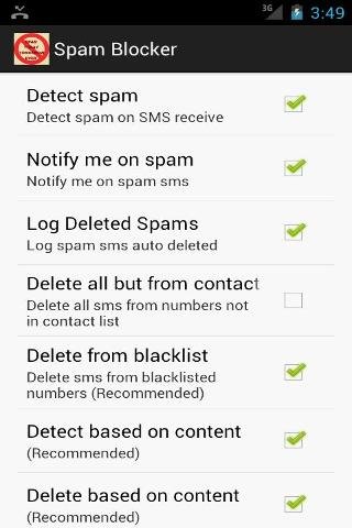 Spam Blocker截图2