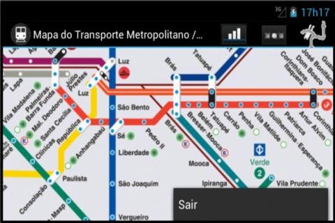 Metro Map - Sao Paulo - Brazil截图6