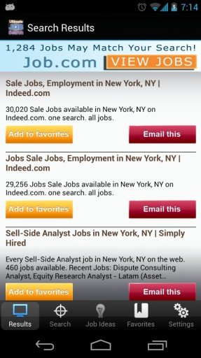 Ultimate Job Search截图6