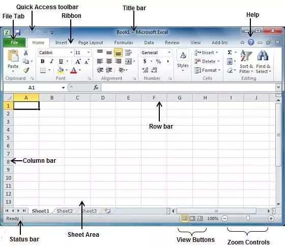 Excel 2010 Quick Referen...截图2