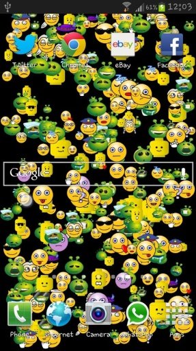 Smileys Attack Wallpaper Lite截图8