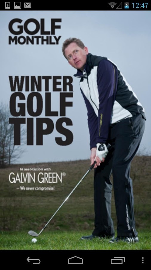 Golf Monthly Winter Tips截图1