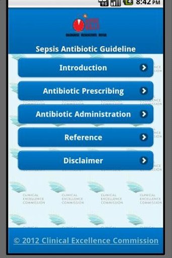 Sepsis Antibiotic Guideline截图7