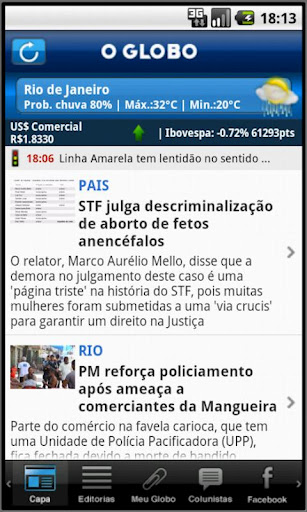 Noticias - Jornal O Globo截图3