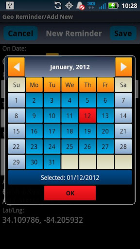 Geo Reminders截图1