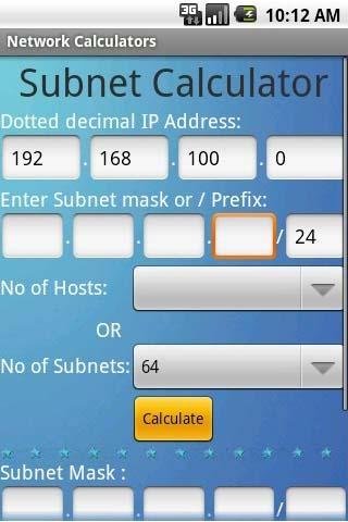 Network Calculators截图2