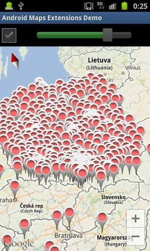 Android Maps Extensions Demo截图3